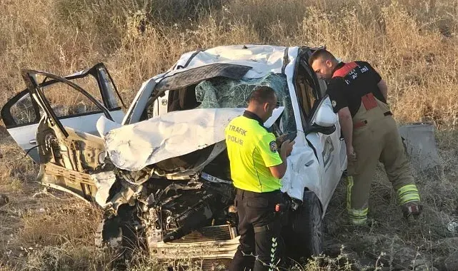 Şırnak'ta otomobil şarampole devrildi: 1 ölü, 2 yaralı