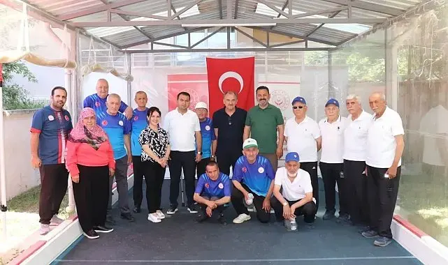 Bilecik Huzurevi, bocce dostluk müsabakasından galibiyetle ayrıldı
