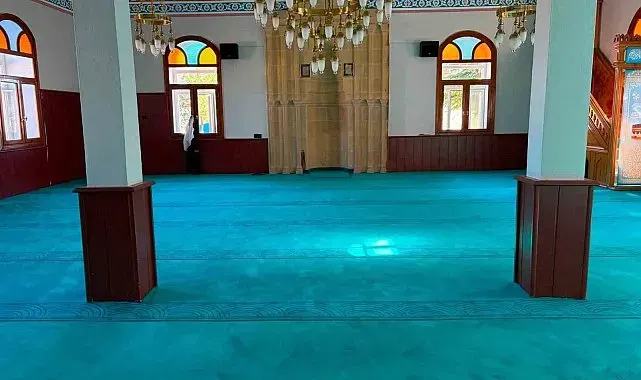 Yenilenen Gökçedere Merkez Camii ibadete açıldı
