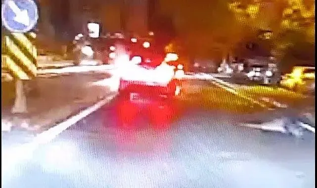 Buca'da belediye işçisinin ölümüne neden olan feci kaza kamerada
