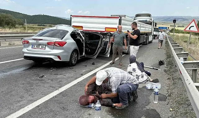 Kemikli Rampaları'nda feci kaza: 1 ölü, 8 yaralı