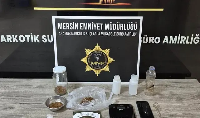 Anamur'da uyuşturucu operasyonu: 1 şüpheli tutuklandı
