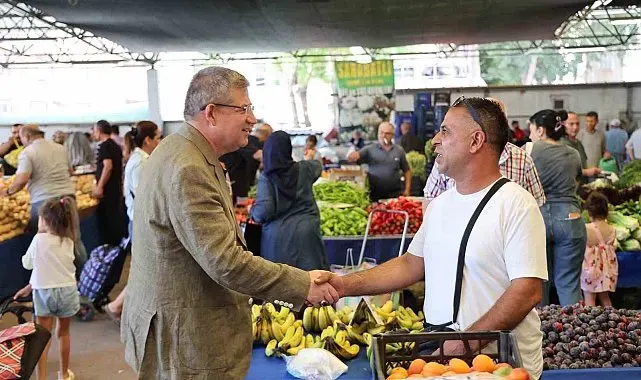 AK Parti İl Başkanı Subaşıoğlu, Pelitlibağ Mahallesi esnafına ziyaret etti