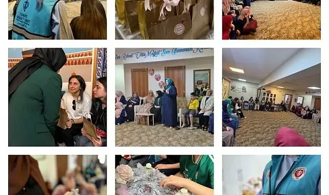 Erzurum'da hanımlardan anlamlı buluşma