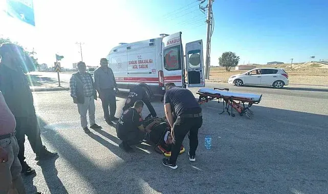 Karaman'da motosiklet kazası: 1 yaralı