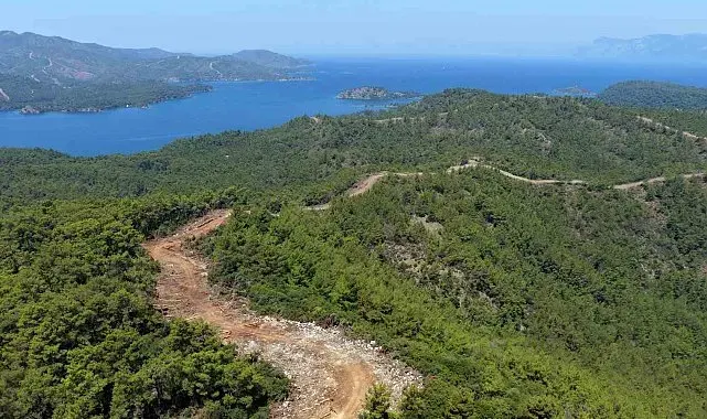 Muğla ve Aydın'da Orman yangın şerit yolu uzunluğu 2 bin kilometreye çıkıyor