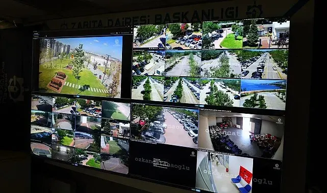 Kocaeli'deki millet bahçelerinde 724 güvenlik mesaisi