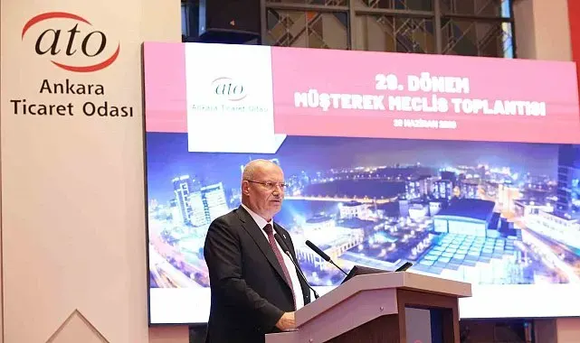 ATO Başkanı Baran: "Takipteki KOBİ kredileri bir yılda yüzde 126 oranında artarak 5,7 milyar dolara yükselmiş durumda"