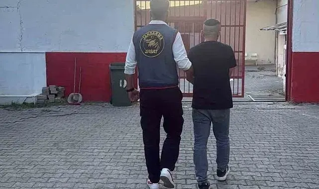 Germencik'te hırsızlık suçundan aranan hükümlü yakalandı