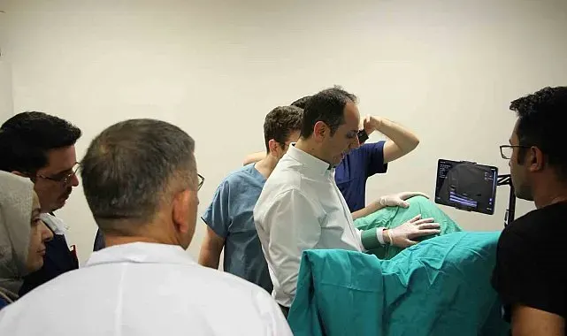 Elazığ'da transperineal prostat biyopsisi eğitimi düzenlendi