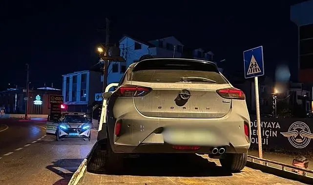 Kocaeli'deki korsan taksi denetiminde sürücü ve yolcuya ceza