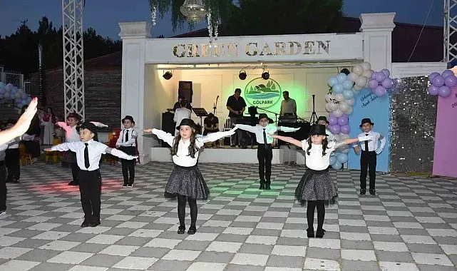 Miniklerden muhteşem gösteri