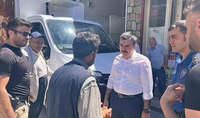 Dicle Kaymakamı Atış, esnaf ve vatandaşlarla bir araya geldi