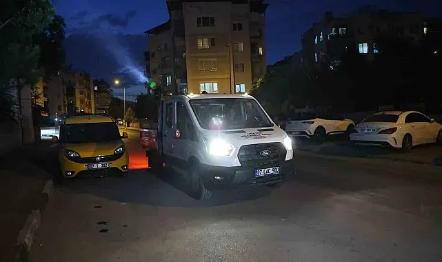 Büyükşehir'den gece vektör mesaisi