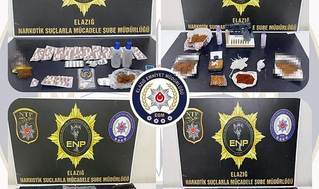 Elazığ'da uyuşturucu operasyonu: 17 şüpheli tutuklandı
