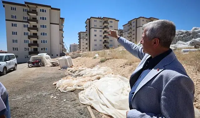 Şahinbey'de 3 bin 414 sosyal konut hızla yükseliyor
