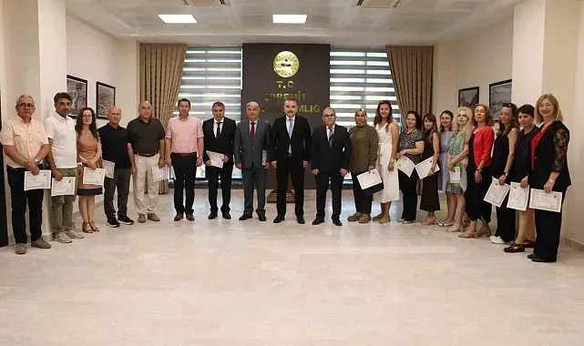 EESKEP kapsamında görev alan eğitimciler başarı belgesi ile ödüllendirildi