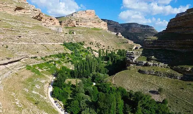 Karaman'ın saklı cenneti Güldere Kanyonu ziyaretçilerini ağırlıyor