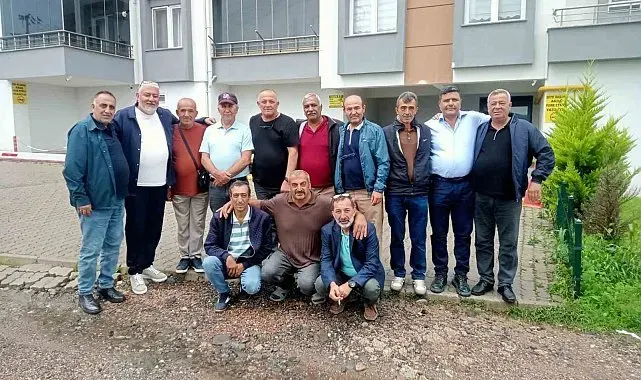35 yıllık asker arkadaşları Fatsa'da yeniden buluştu