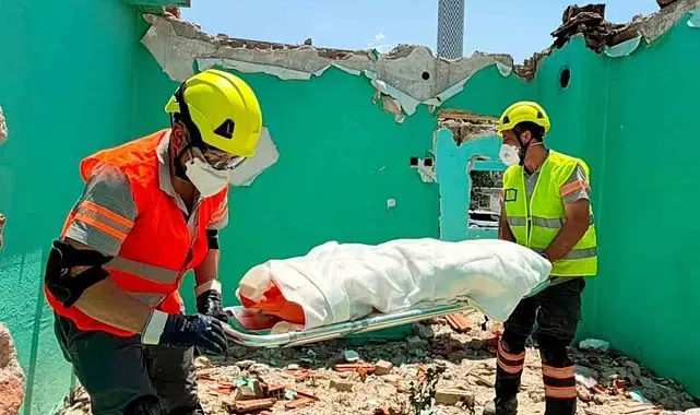 Kütahya OSB Arama Kurtarma Ekibi, AFAD tatbikatında başarıyla görev aldı