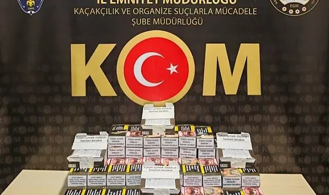 20 bin dolu makaron ele geçirildi, 1 şüpheli yakalandı