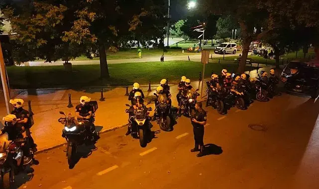 Bursa'da bin polisle huzur operasyonu Sokaklar abluka altına alındı
