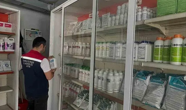 Söke'de gübre bayileri denetlendi