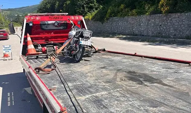 Egzoz patlatarak çevreye rahatsızlık veren motosiklet sürücüsüne ceza yağdı