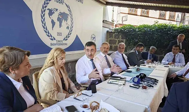 Cumhurbaşkanı Yardımcısı Yılmaz: "Terörsüz Türkiye ile ilgili yasal düzenlemeler bu yasama dönemine yetişsin diye bir gayret var"