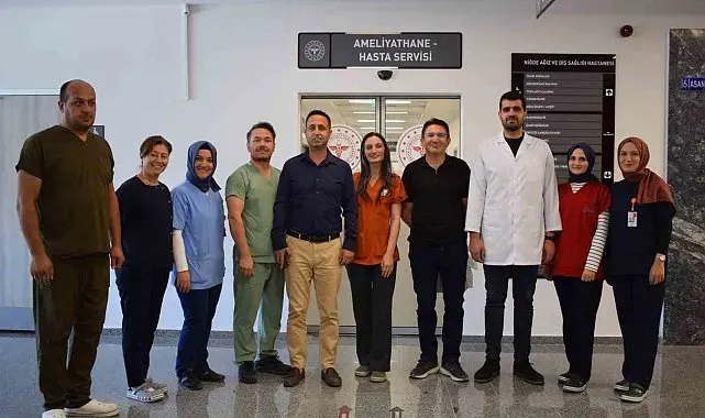 Niğde Ağız ve Diş Sağlığı Hastanesi'nde ilk ameliyat başarıyla gerçekleştirildi
