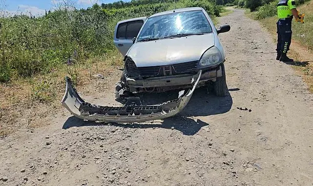 Otomobil şarampole düştü: 3 yaralı