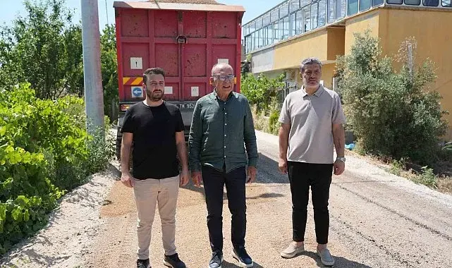 Turgutlu Belediyesi asfalt sezonunu açtı
