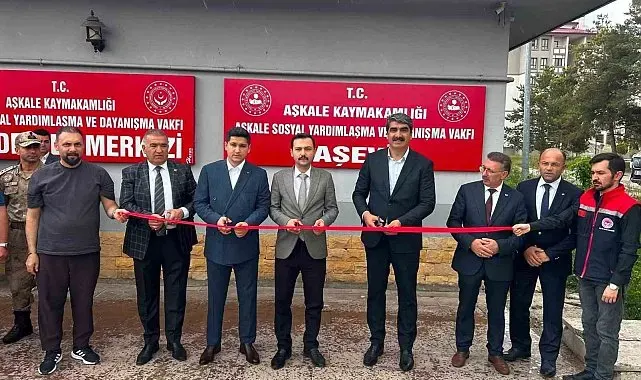 Aşkale'de aşevi hizmete açıldı: Günde 70 aileye sıcak yemek ulaştırılacak