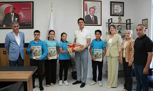 Köyceğiz Ortaokulu 'Dijital Dergi' üçüncüsü oldu