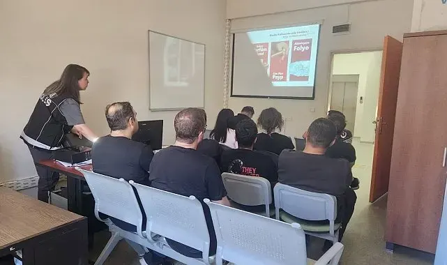 Kemaliye'de uyuşturucuyla mücadele kapsamında bilgilendirme çalışması yapıldı