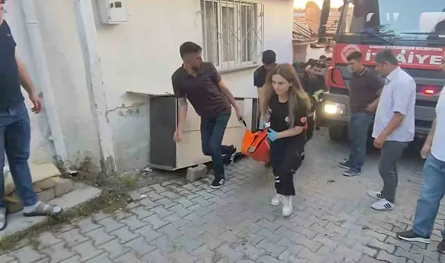 Samsun Vezirköprü'de ev yangını: 1 ağır yaralı