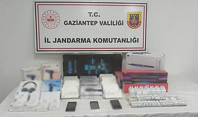 Gaziantep'te 1,4 milyon TL değerinde kaçak malzeme ele geçirildi: 2 gözaltı
