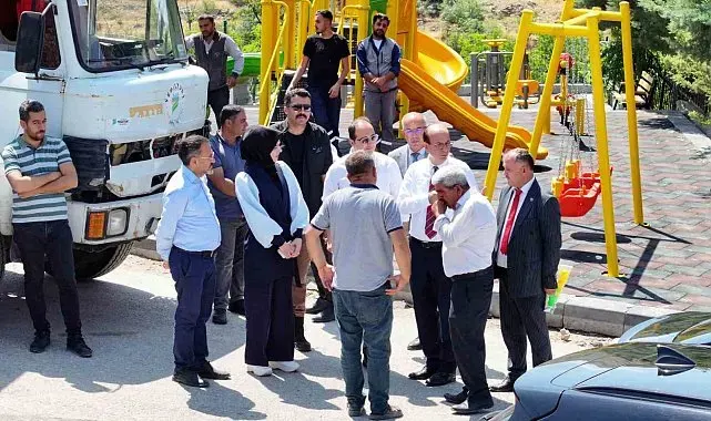 Yeşilyurt Belediyesi'nden Banazı'ya güneş enerjili çocuk parkı