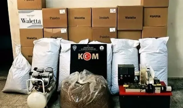 Bilecik'te kaçakçılık operasyonu: 169 bin 400 makaron ele geçirildi