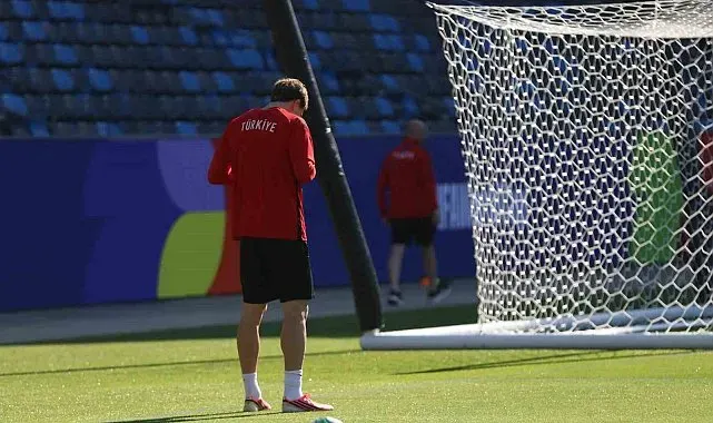 A Milli Futbol Takımı, ABD maçı hazırlıklarını tamamladı