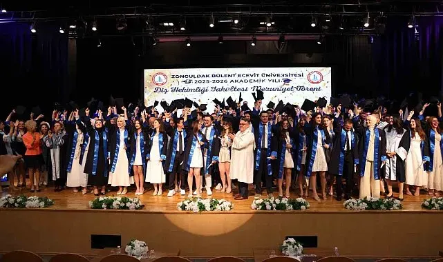 BEUN Diş Hekimliği Fakültesinde gurur günü: 106 genç diş hekimi geleceğe uğurlandı