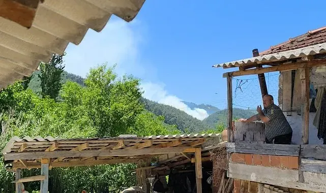 Soma'daki orman yangını kontrol altına alındı