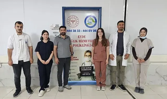 İdil'de yatağa bağımlı hastalara evde diş ve eczacılık hizmeti