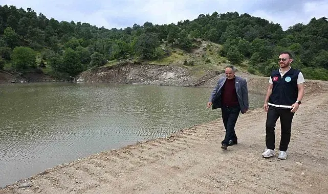 Çiftçinin su kaynağı yeniden hayat buldu