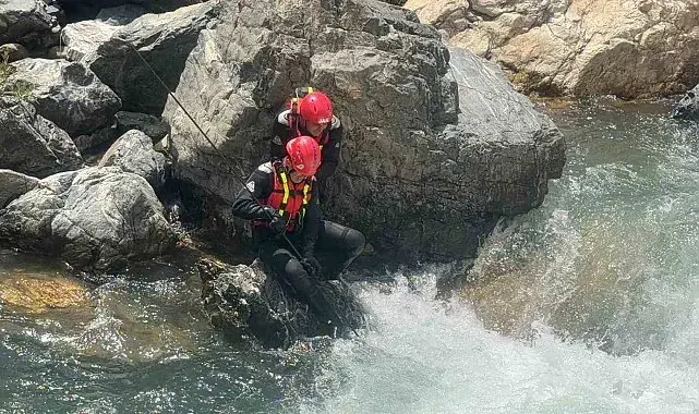 Akıntıya kapılarak kaybolan şahsı arama çalışmaları 11'inci gününde sürüyor