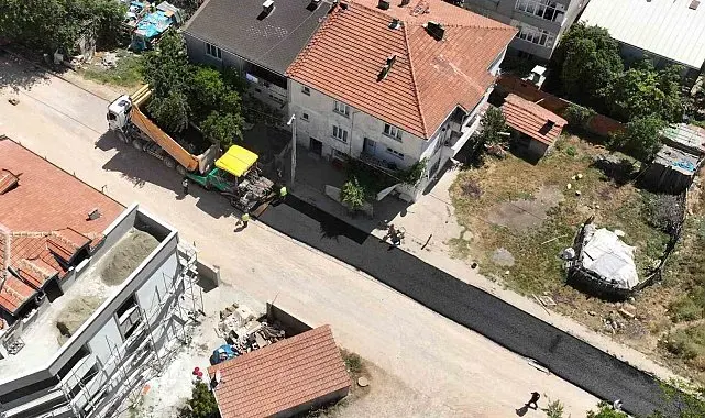 İnegöl'de yollar yenileniyor