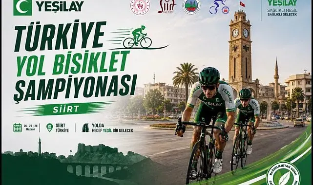 Türkiye Yol Bisikleti Şampiyonası'nda gözler Siirt'e çevrildi
