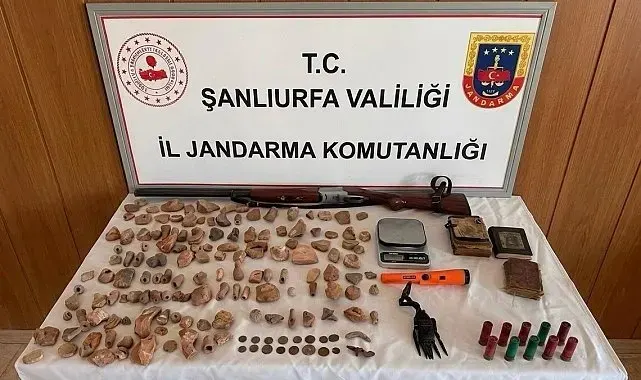 Şanlıurfa'da tarihi eser kaçakçılığı: 1 gözaltı