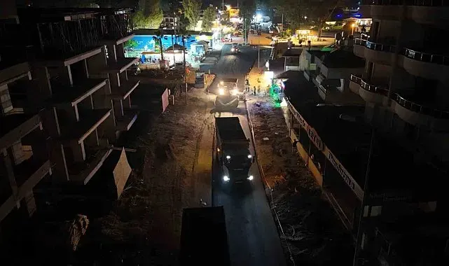 HBB,Arsuz'da yol çalışmalarını sürdürüyor