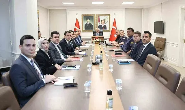 Düzce güvenlik ve asayiş toplantısı yapıldı